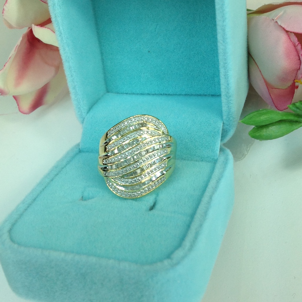 14k Yg Diamond Ring 0.55 Ct